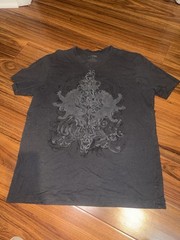 Bundle 3 Express Graphic Crew Neck Short Sleeve Knit T-Shirt Size M