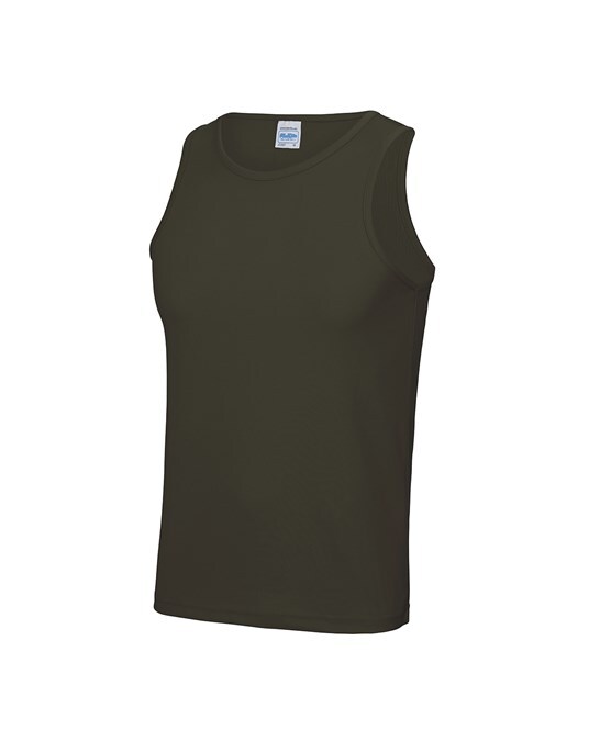 Personalised Custom AWDis Cool Breathable Gym Sports Yogga Vest Jogging JC007 gallery