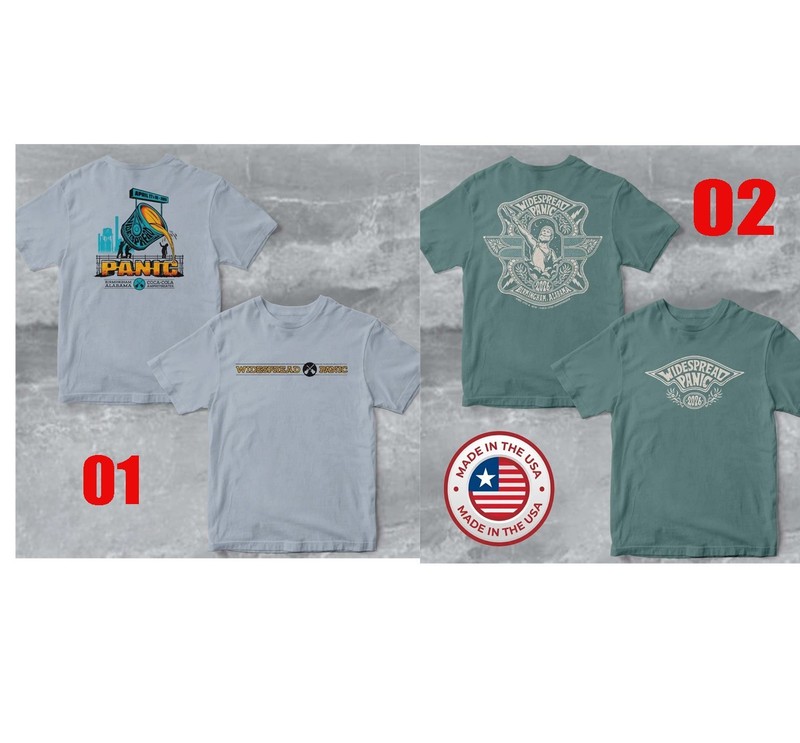 Widespread Panic Birmingham Alabama 2026 On April 17 And 18 T-Shir , Gif For Fan
