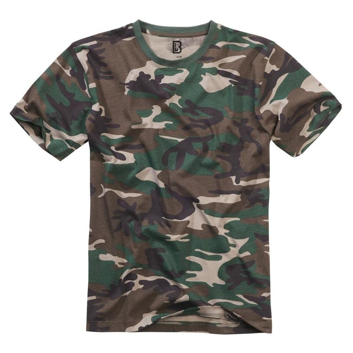 BRANDIT INDIVIDUAL WEAR Men's Essential Woodland T-Shirt (4200-15010) gallery