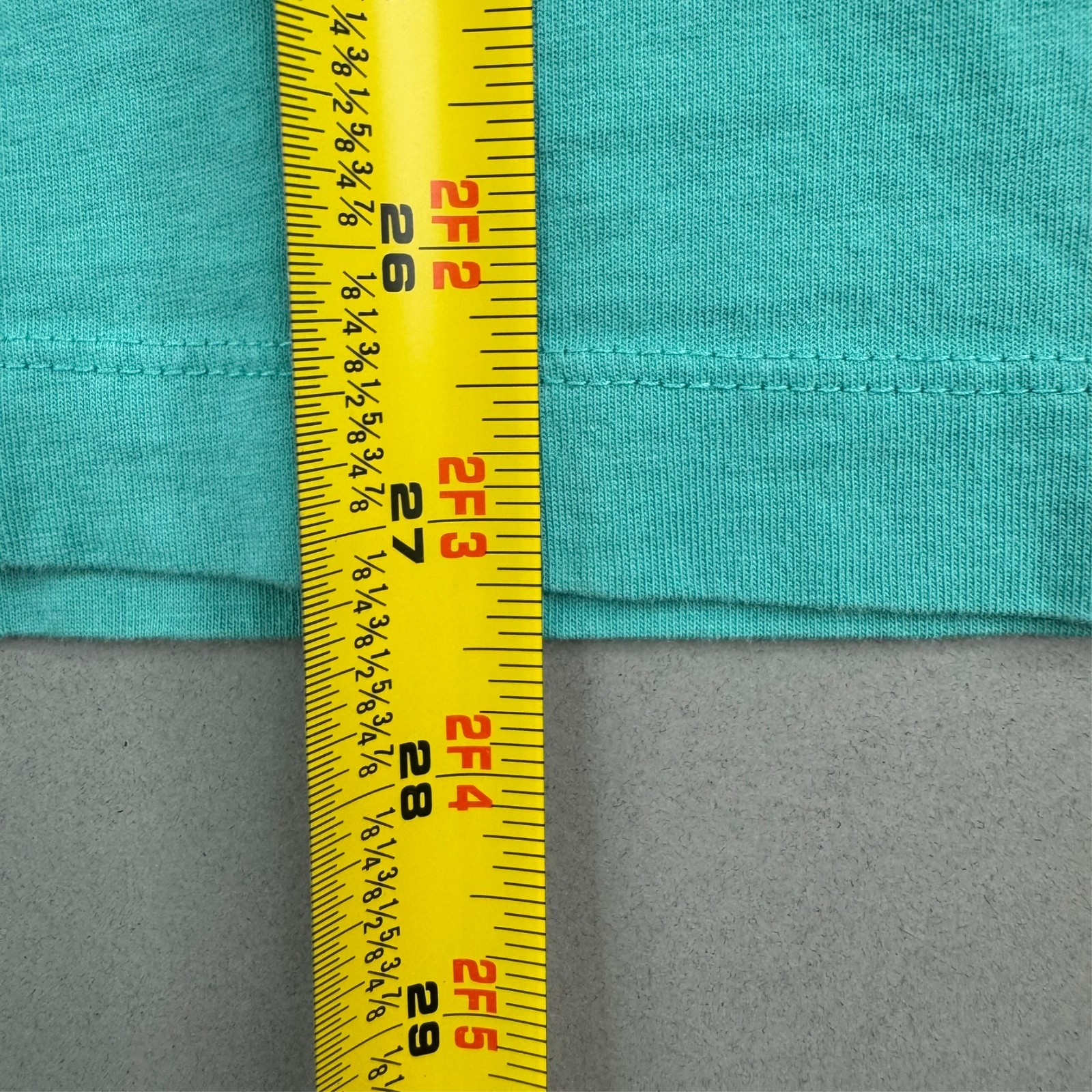 Nike Mens XL Teal Green 100% Cotton Dolphin "Just Do It" Logo Graphic T-Shirt gallery