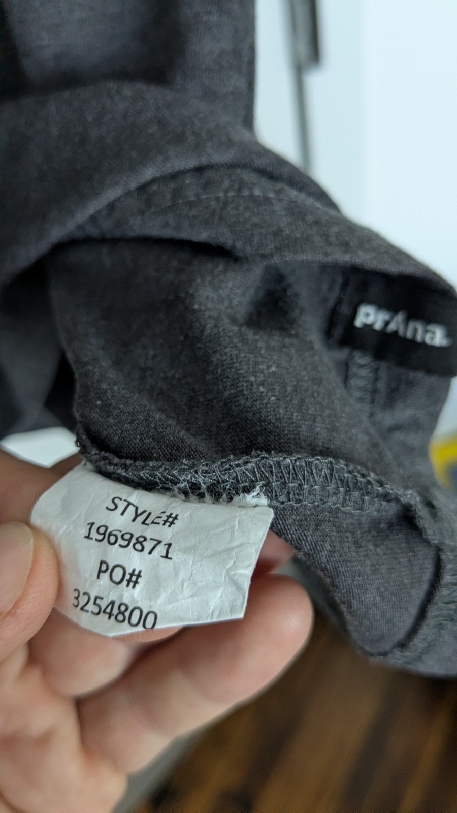 prAna Patch Print Men's T-Shirt Gray, Size Medium, Clothing For Positive Change gallery
