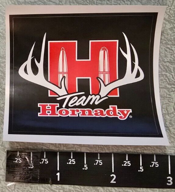 #2 of 10 – Hornady Ammunition Ammo Reloading Vinyl Sticker Decal SHOT Show