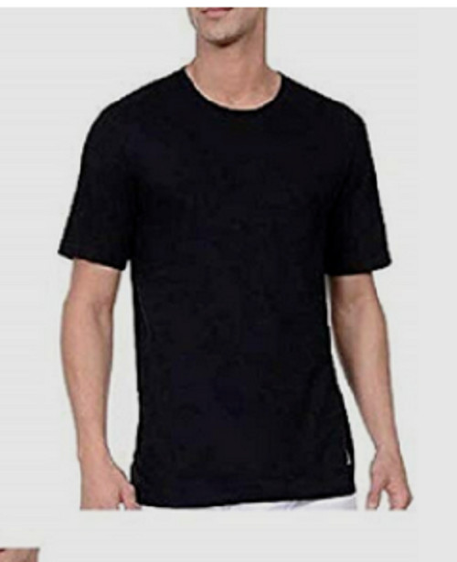 Nautica Men's 1 ONLY Crew Neck Classic Fit Stretch Cotton T-Shirt(Black, S)NWOT gallery