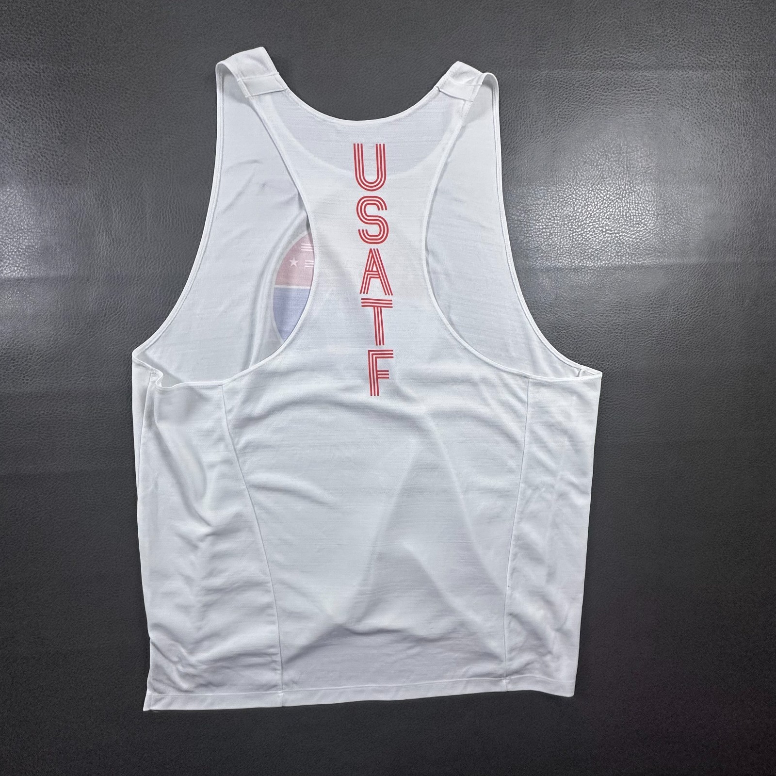 Nike Singlet Mens 2XL White USATF Track And Field Team United States Running gallery