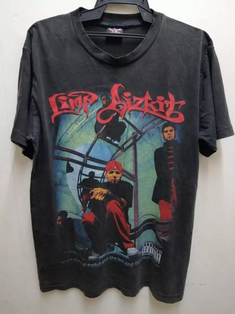 Limp Bizkit Band 90s Basic Black Short Sleeve Unisex T shirt Reprint S-5XL gallery