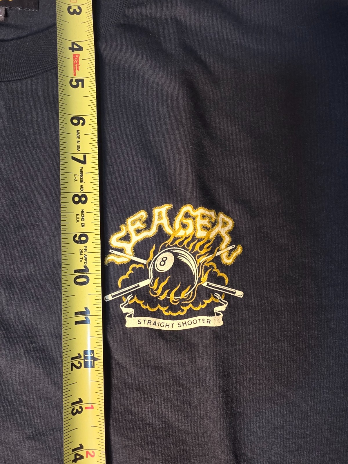 Seager Mens XL Shirt Straight Shooter - Perfect Condition gallery