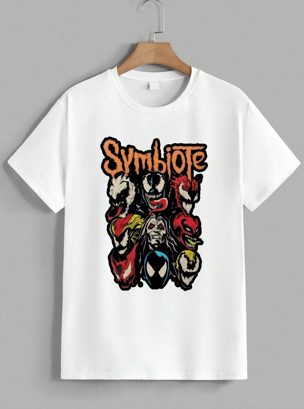 Marvel Symbiote Venom Carnage Graphic T-Shirt Spider-Man Comic Art Gift Unisex gallery