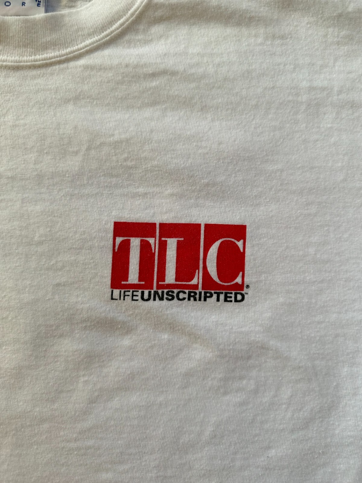 TLC Trading Spaces T Shirt Mens Medium TV Show Promo White Short Sleeve VTG Y2K gallery