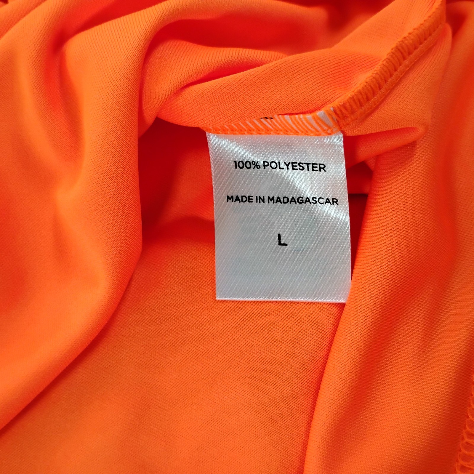 Dirty Hooker Shirt Mens Large Orange Performance Fishing Beach Beer Outdoor A6 gallery