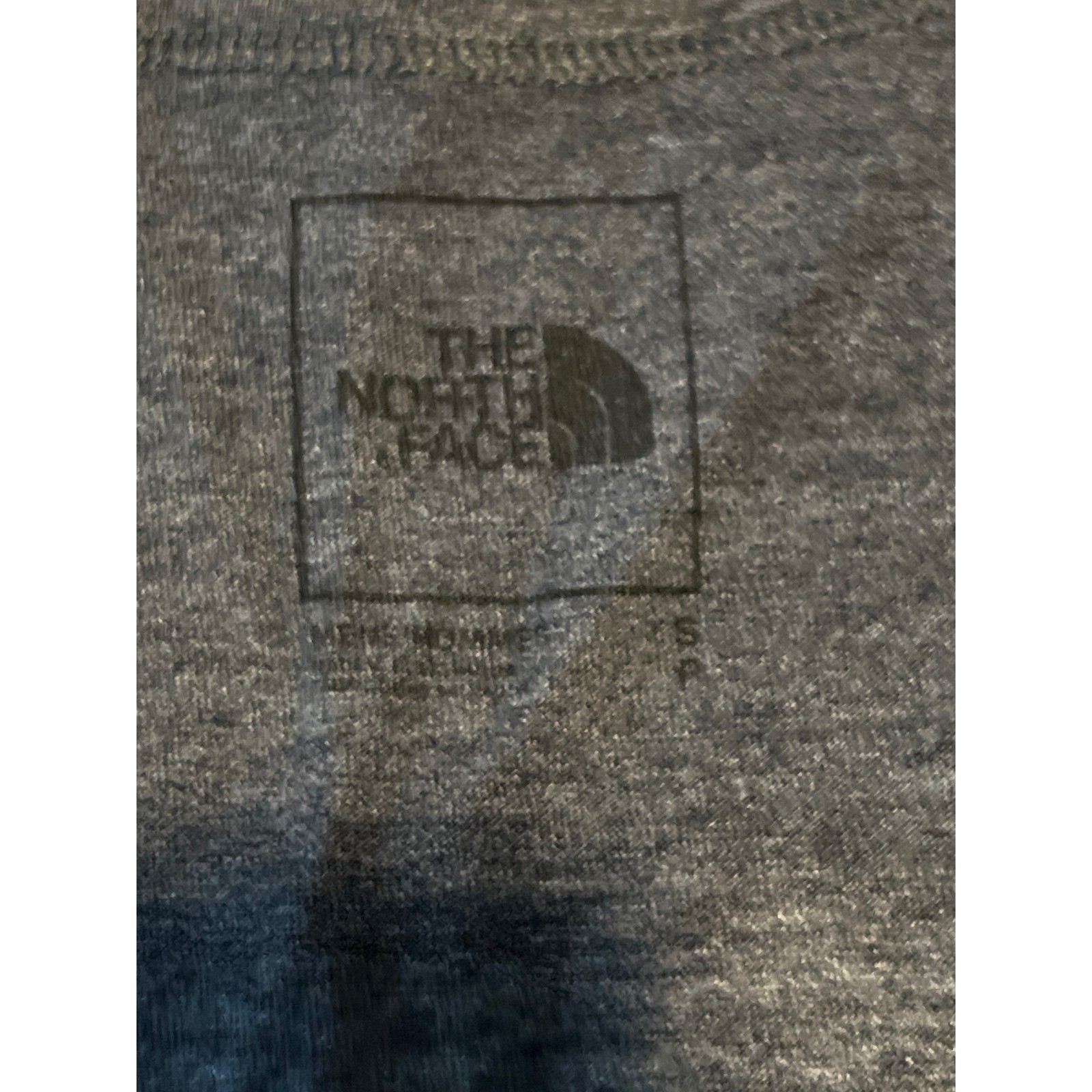 The North Face Mens Tank Top Heather Grey Graphic Box Logo Small NF0A3R2G gallery