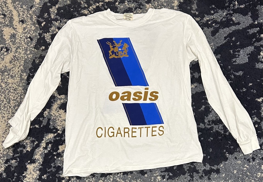 Bootleg Oasis Cigarettes and Alcohol long sleeve t shirt