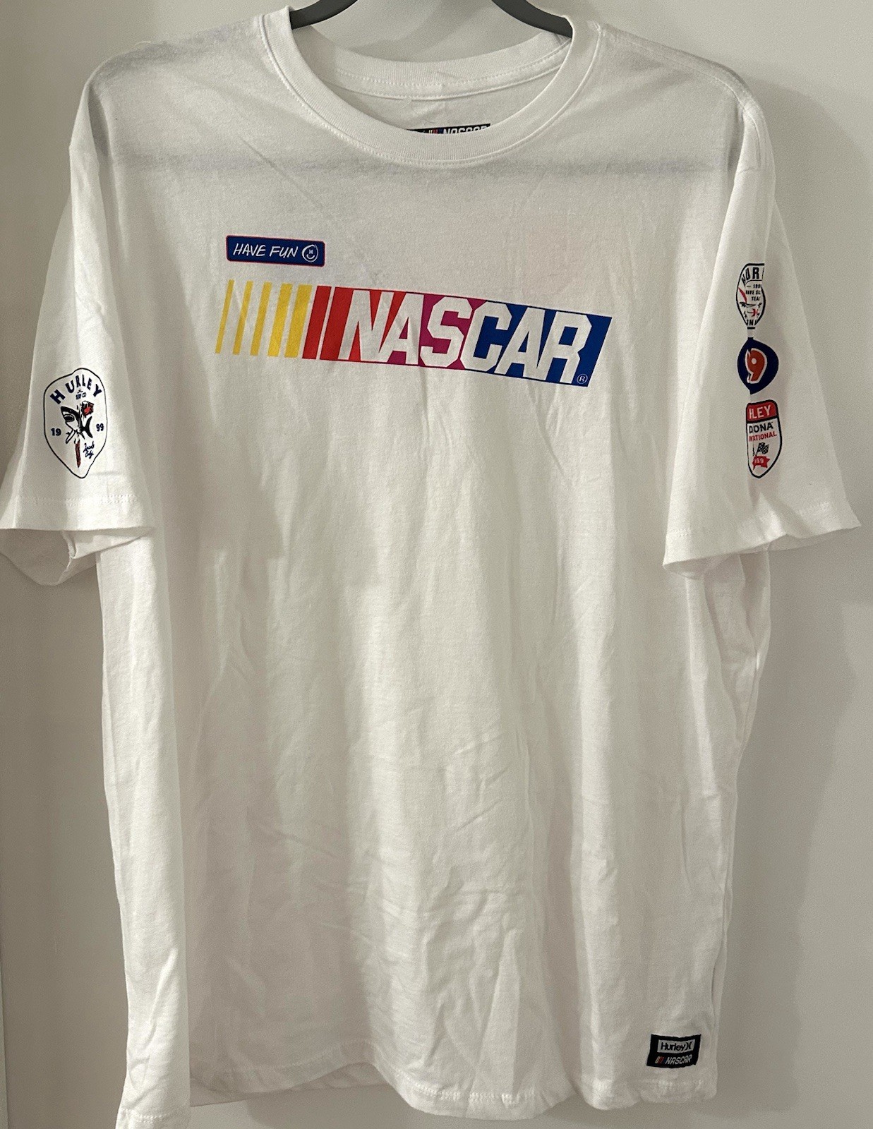 Hurley NASCAR Surf Co Everyday Tee Shirt Men’s Large New Without Tag gallery