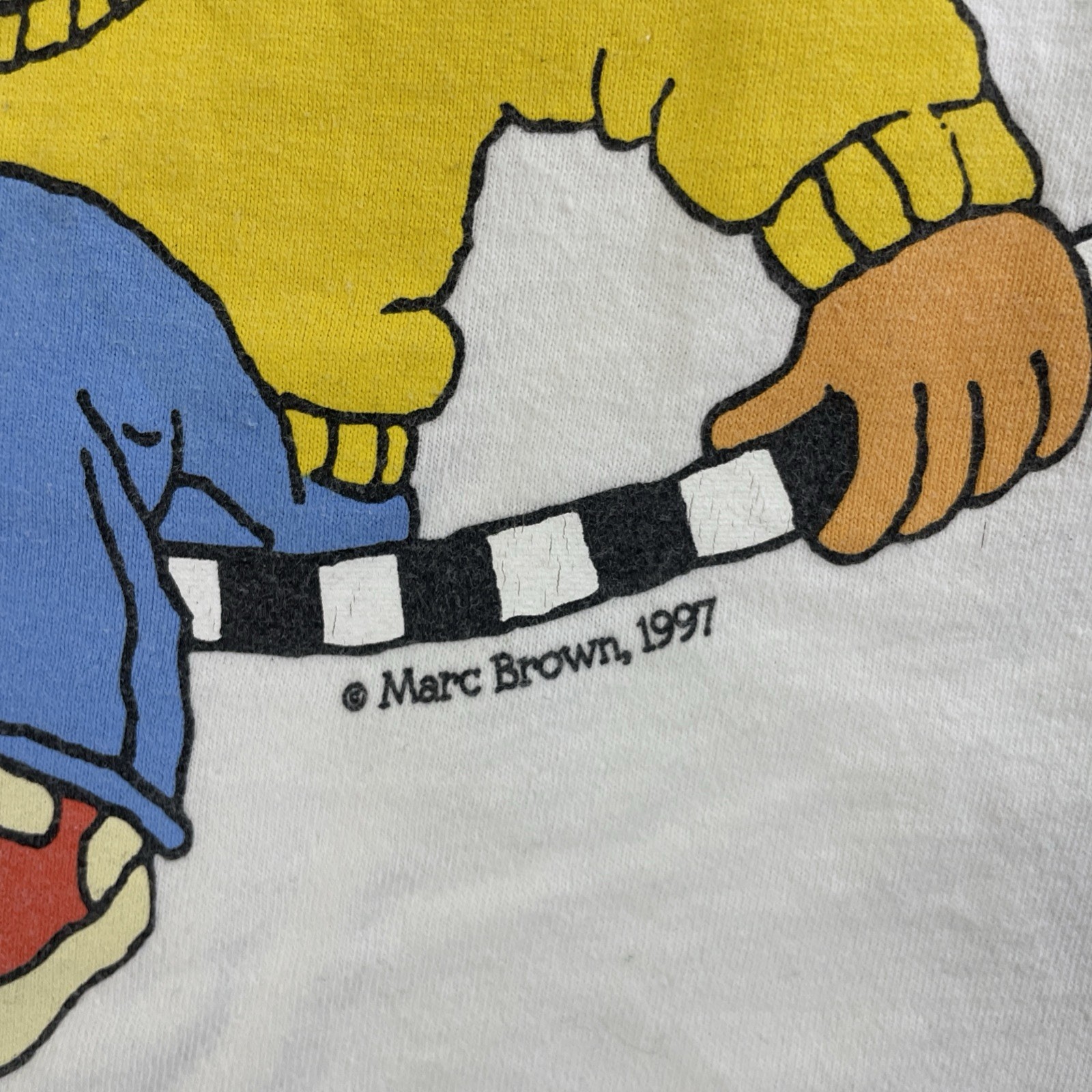 Vintage Arthur Read All About Me T-Shirt Size XL Marc Brown 1997 90s gallery