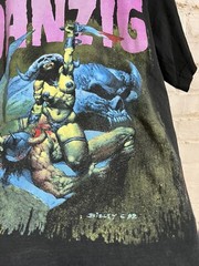 Vintage Danzig misfits t shirt how the gods kill grunge metal 1992 band tee