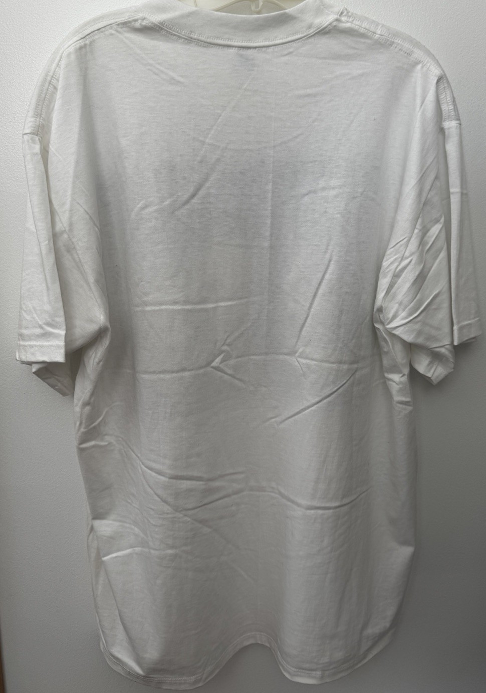 JERZEES 100% Combed Cotton Salvador Dali Art Graphic Tee White L Crew Neck gallery
