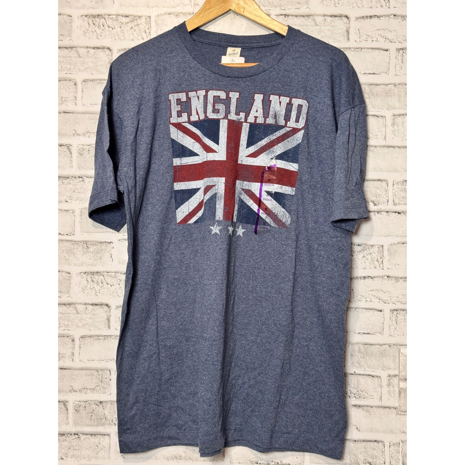 England British Flag Union Jack Graphic T-Shirt Patriotic XL Extra Large gallery