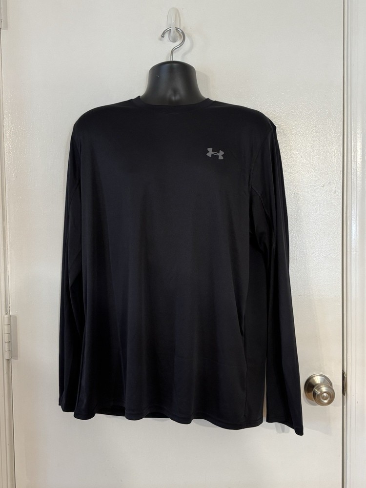 Under Armour UA Drift Tide Knit Long Sleeve T-Shirt Athletic Training UPF30 XL