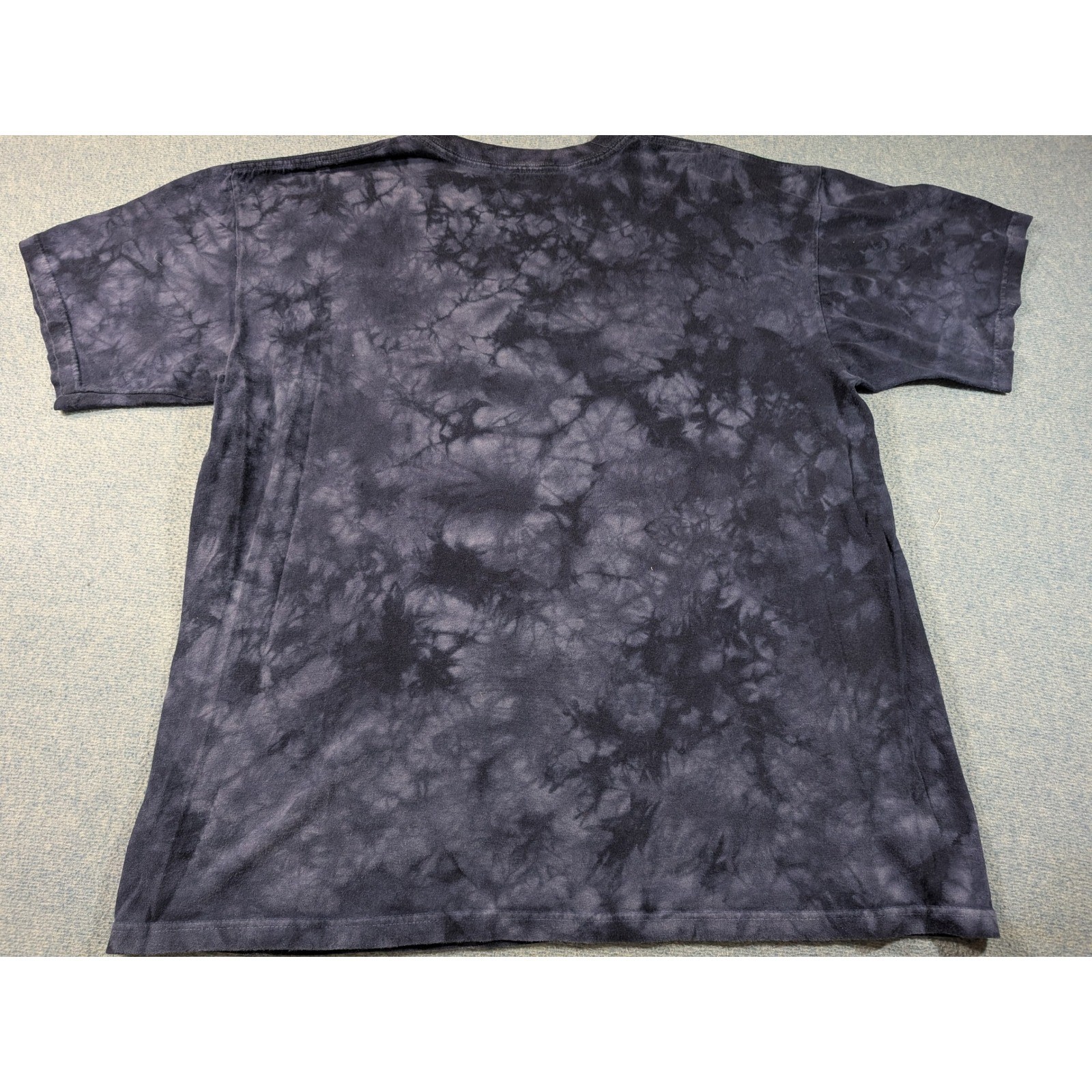 Jimi Hendrix Purple Haze Tie Dye Graphic T-Shirt Mens Large Purple Black Rock gallery