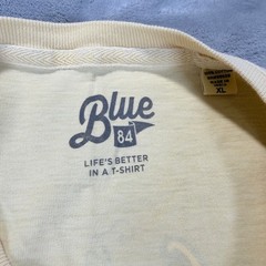Blue 84 Punta Gorda Florida Whale Graphic Long Sleeve T-Shirt Yellow XL