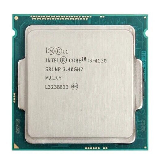 Intel Core i3-4130 3.40GHz Dual Core  SR1NP Processor comes with thermal paste