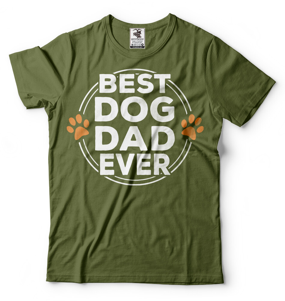 Dog Dad T-shirt Dogfather Shirt Dog Lover Pet T-shirt Mens Gift Fathers day Tee gallery
