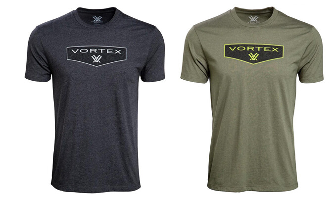 Vortex Optics Shield Short Sleeve T-Shirt Mens M/L/XL/2X Heather gallery