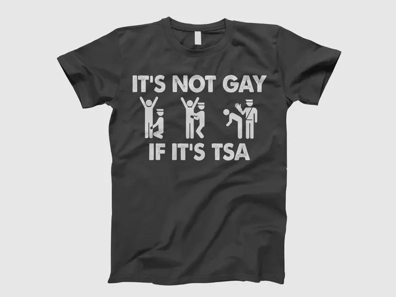 Funny TSA Pat Down Shirt Travel Humor Airport Joke Graphic Tee gallery