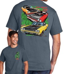 A12 Super Bee / Road Runner Mopar Men’s T Shirt Johny Rockstar Brand
