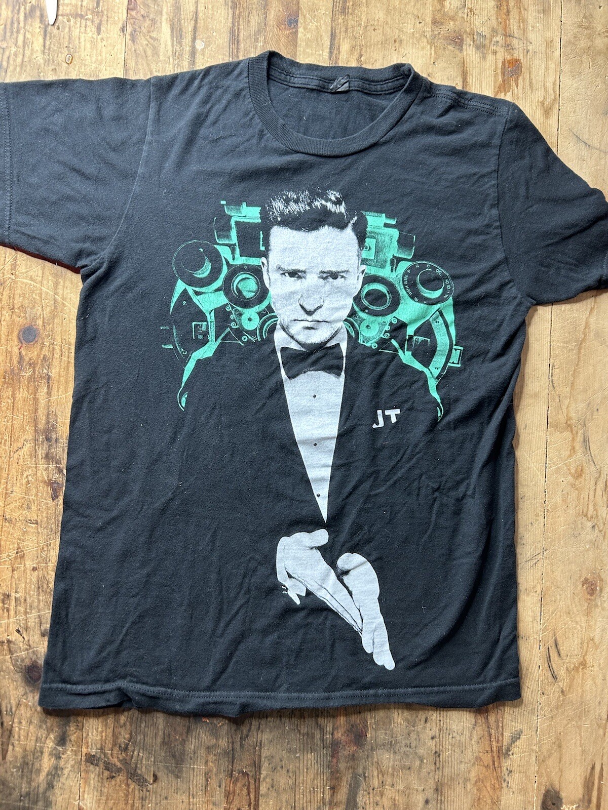 justin timberlake 20/20 experience Tour 2013-2014 Concert Shirt Size small S gallery