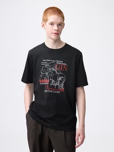 GU Detective Conan Graphic T-Shirt Japan Limited NEW XS-3XL 4 color MEN gallery