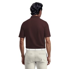 Ben Hogan Performance Men’s Geometric Jacquard Short Sleeve Golf Polo T-Shirt: S