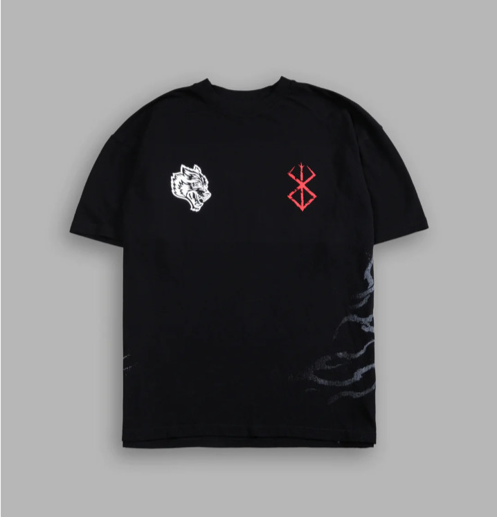 Darc Sport x Berserk - Large - Darc Griffith Side by side Tee in Black see photo gallery