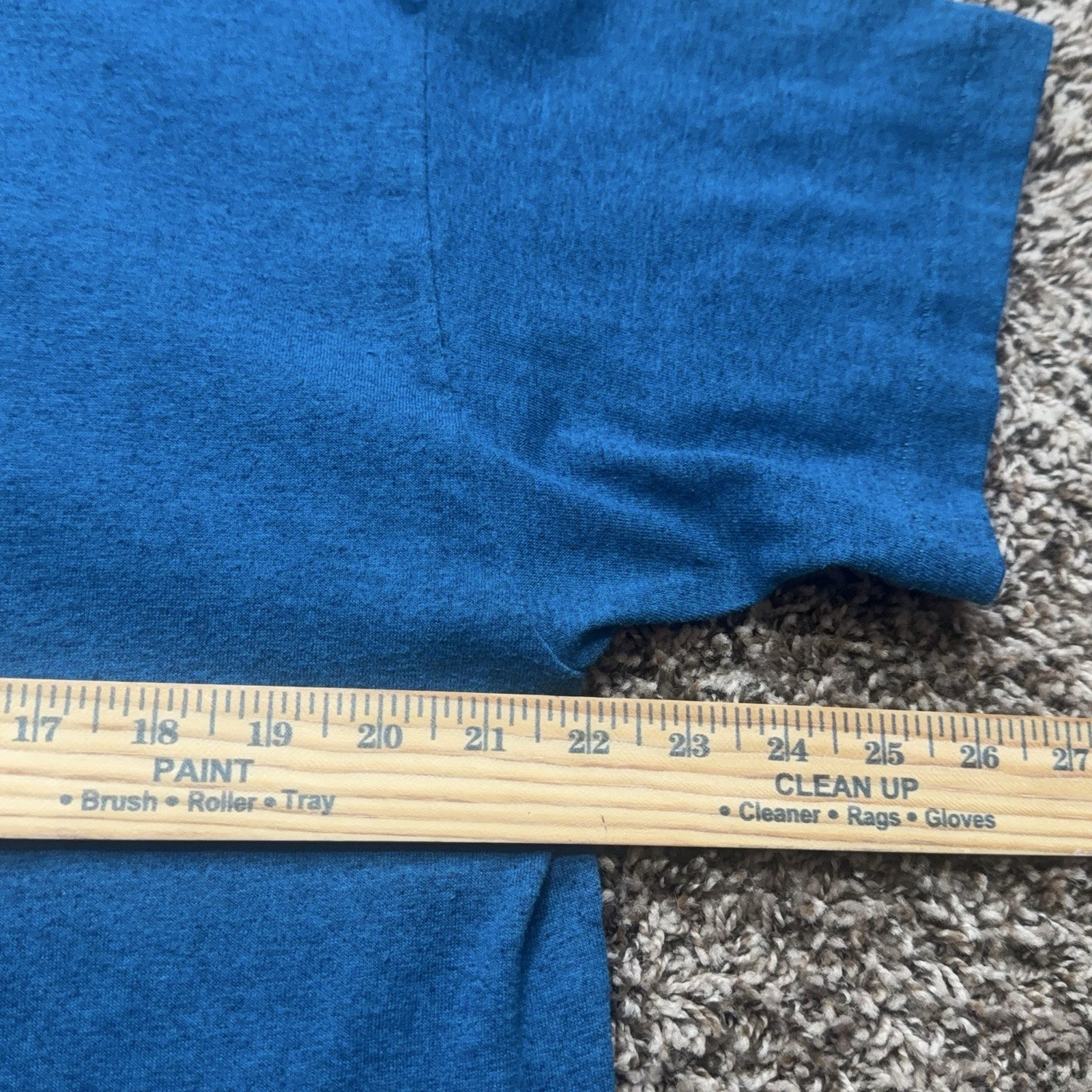 Vintage Albuquerque Balloon T-Shirt Mens XL Blue Hef-T Teejays Single Stitch USA gallery