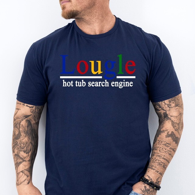 LOUGLE, Hot Tub Time Machine themed Ring Spun Cotton T-Shirt gallery