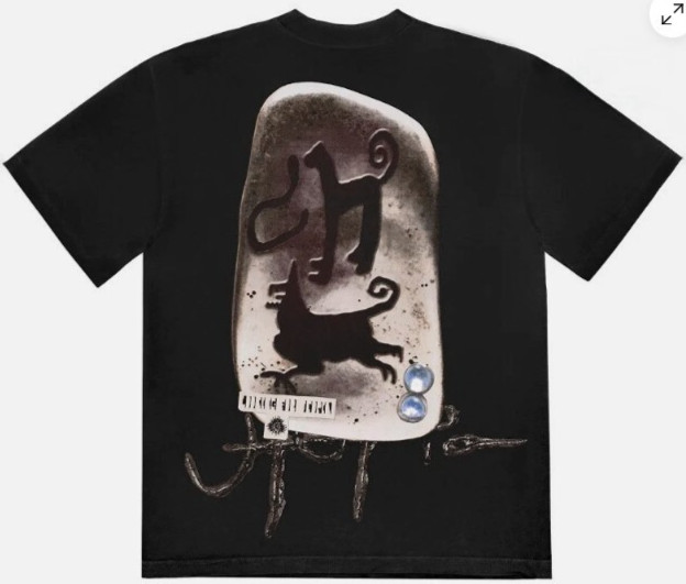 Travis Scott Utopia B5 Size XL  Tee Shirt Only  NEW