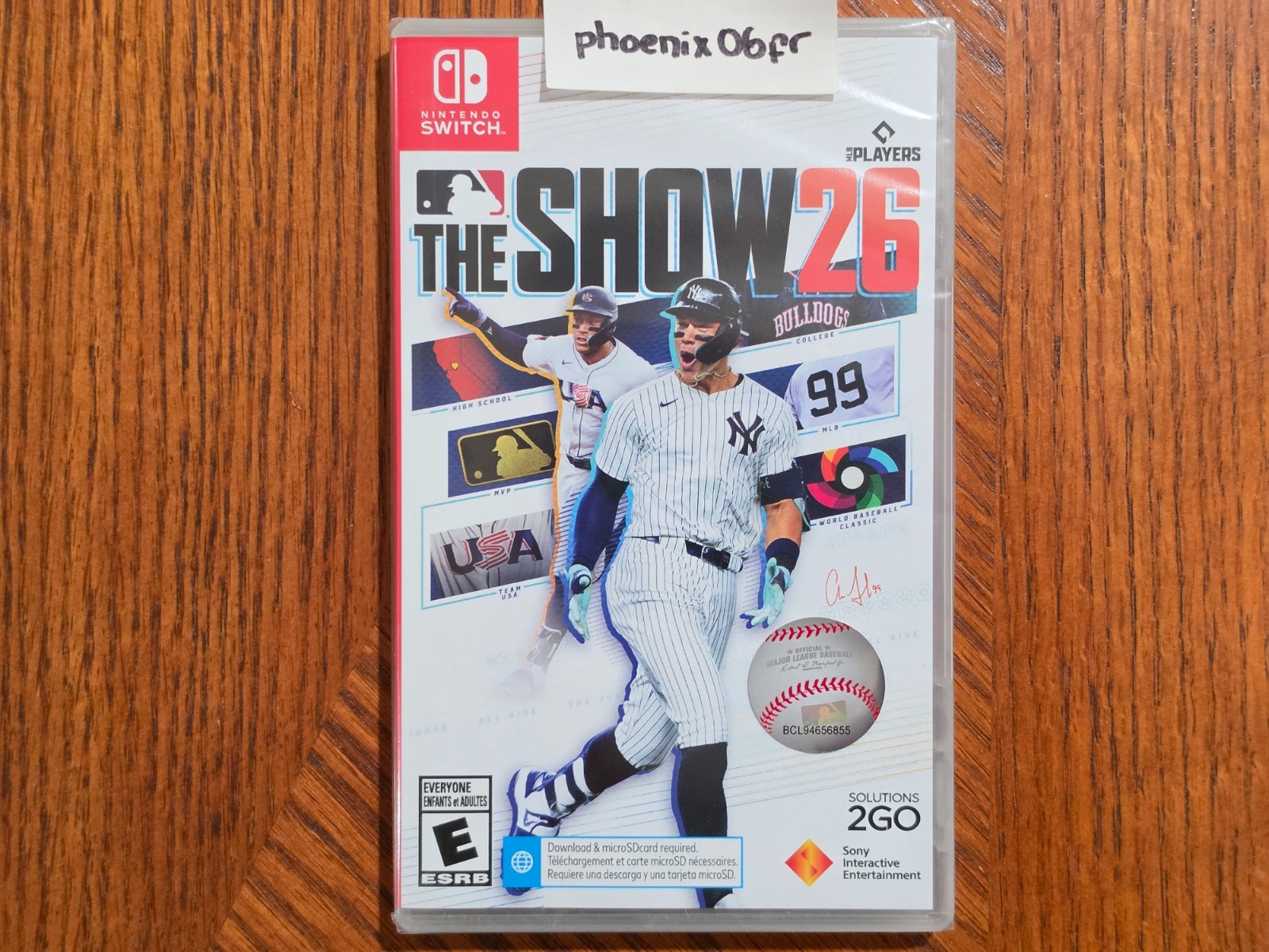 Brand New! MLB The Show 26 (Nintendo Switch NS) Factory Sealed!