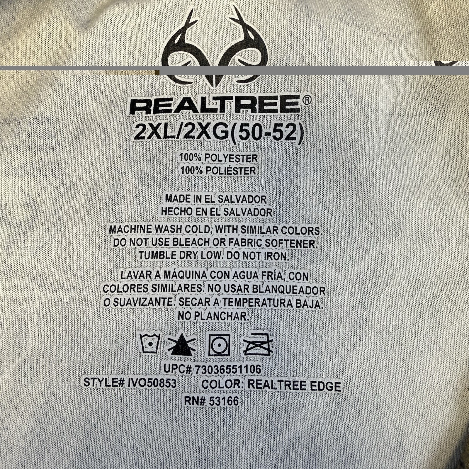 RealTree Camo T-Shirt Men's 2XL (50-52) Lightweight Hunting Outdoors Comfort gallery