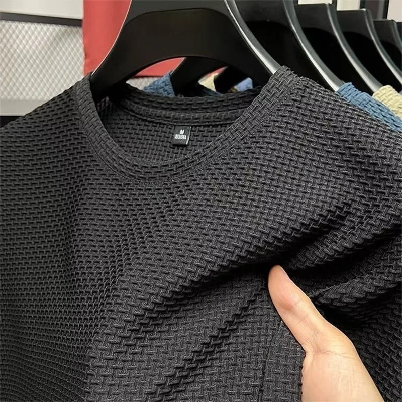 Men's Cooling Mesh T-Shirt Ice Silk Breathable Short Sleeve Summer Quick Dry Tee gallery