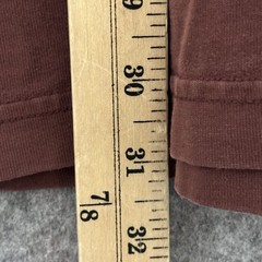 Duluth Trading Co Longtail T Shirt Men’s Large L Red Brown Pocketless Workwear