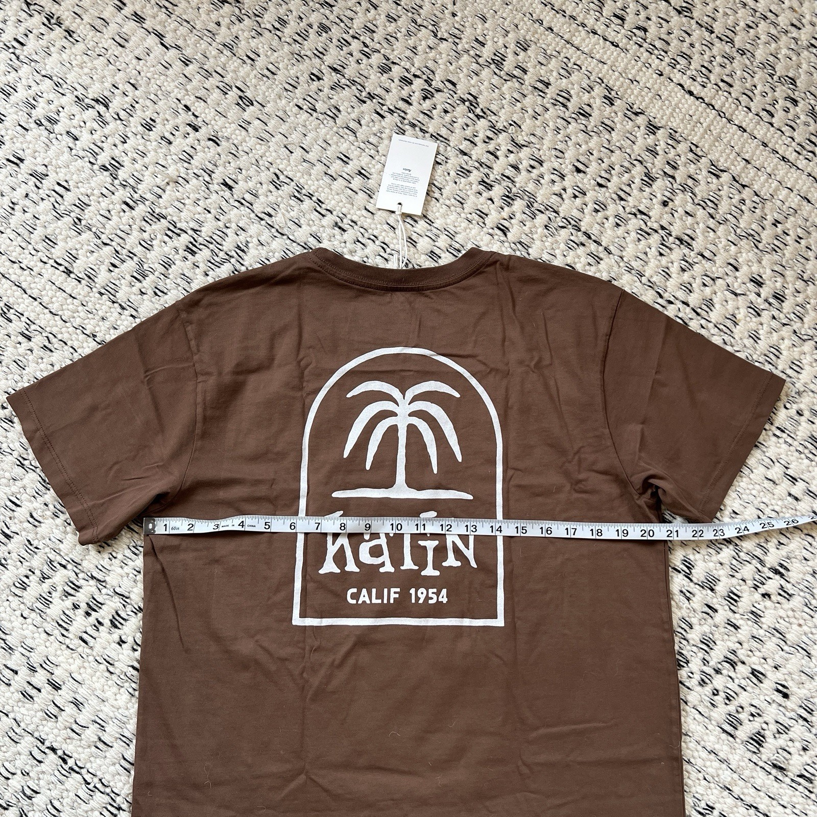 Huckberry Katin 100% Organic Cotton Double Sided Men's M T-shirt NWT Surf Beach gallery