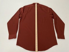 Van Heusen Flex Collar Slim Fit Button Down Shirt Red Size 15 1/2 34/35