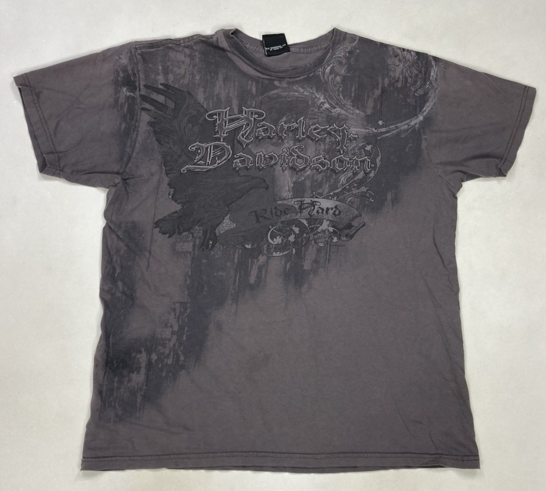 Harley Davidson Bali Indonesia Graphic T-shirt Men Large Gray Short Sleeve gallery
