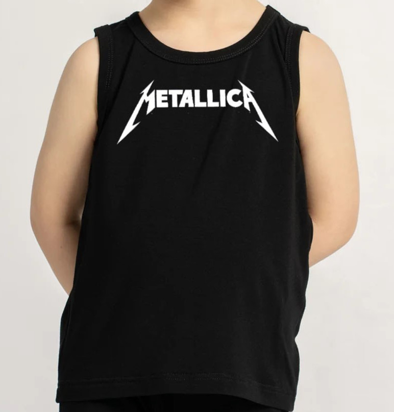 Metallica Heavy Metal Band Toddler's Black Tank Top gallery