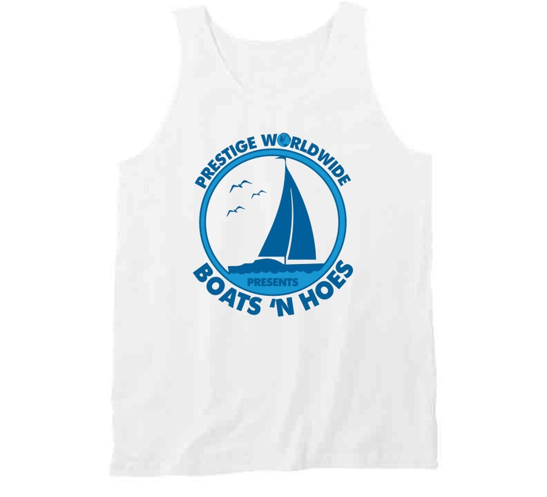 Prestige Worldwide Presents Boats 'n Hoes Funny Summer Gag Gift Tanktop gallery