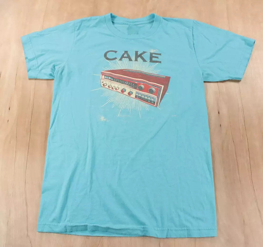 Collection CAKE band 90s rock tee Tee Blue T Shirt S-5XL