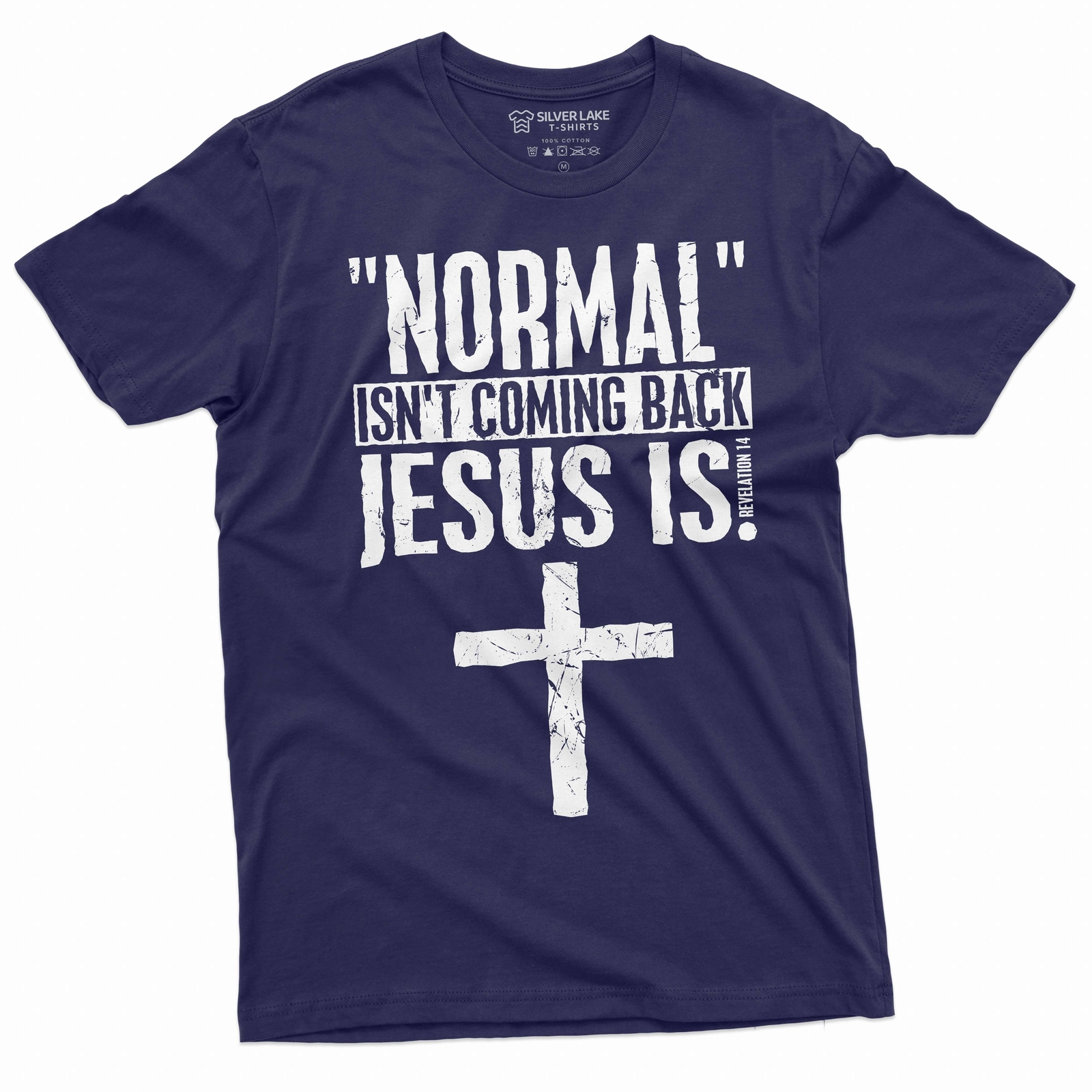 Normal is not coming back Jesus is T-shirt Christian Jesus Christ Gift tee gallery
