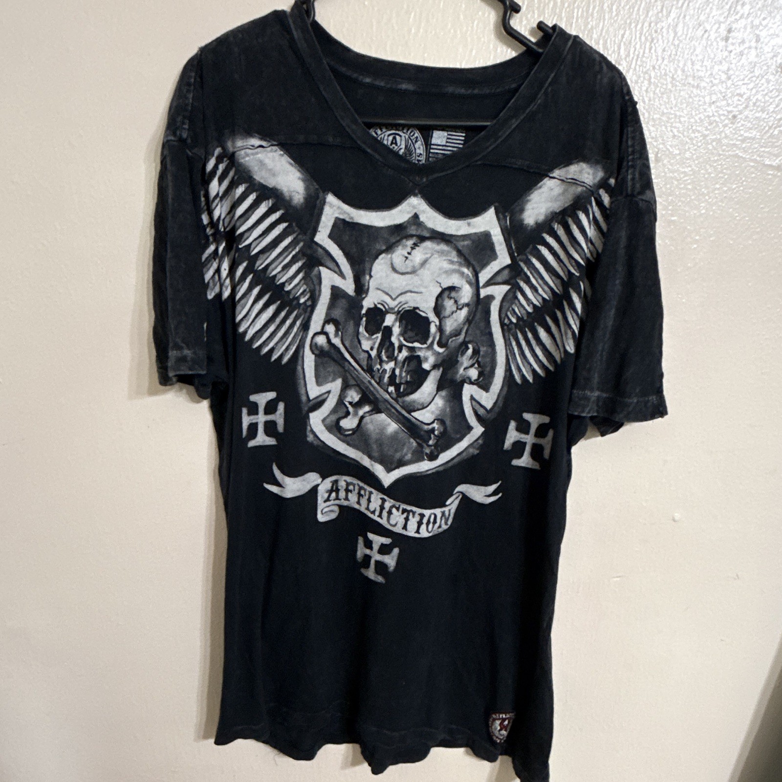 Affliction Men’s Short Sleeve T-Shirt XL