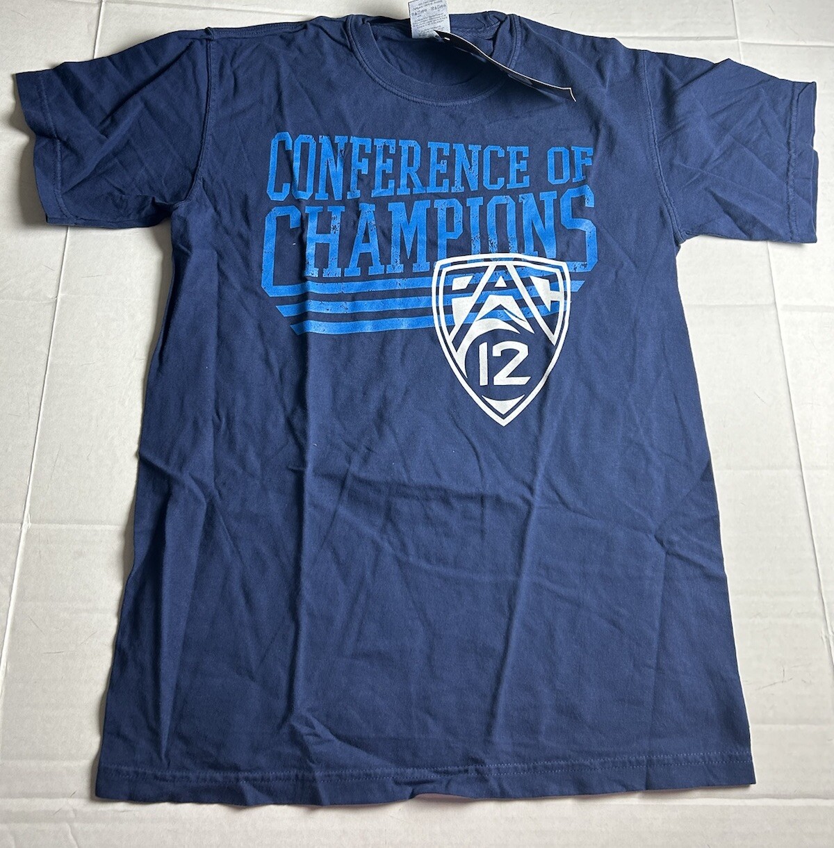 NCAA Pac 12 Men’s Comfort Colors Blue T shirt Size Small gallery