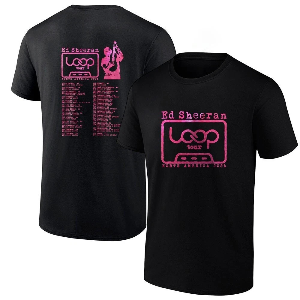 Ed Sheeran Loop Tour 2026 North America Unisex T-Shirt S-4XL gallery